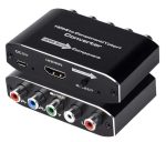   HDMI - YPbPr 5RCA RGB komponens átalakító adapter R / L audio kimenettel